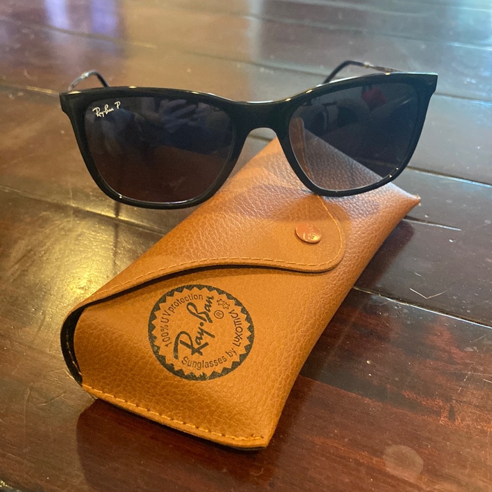 Rayban RB4344 polarized sunglasses